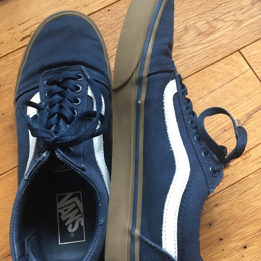 Vans Navy Blue Shoes